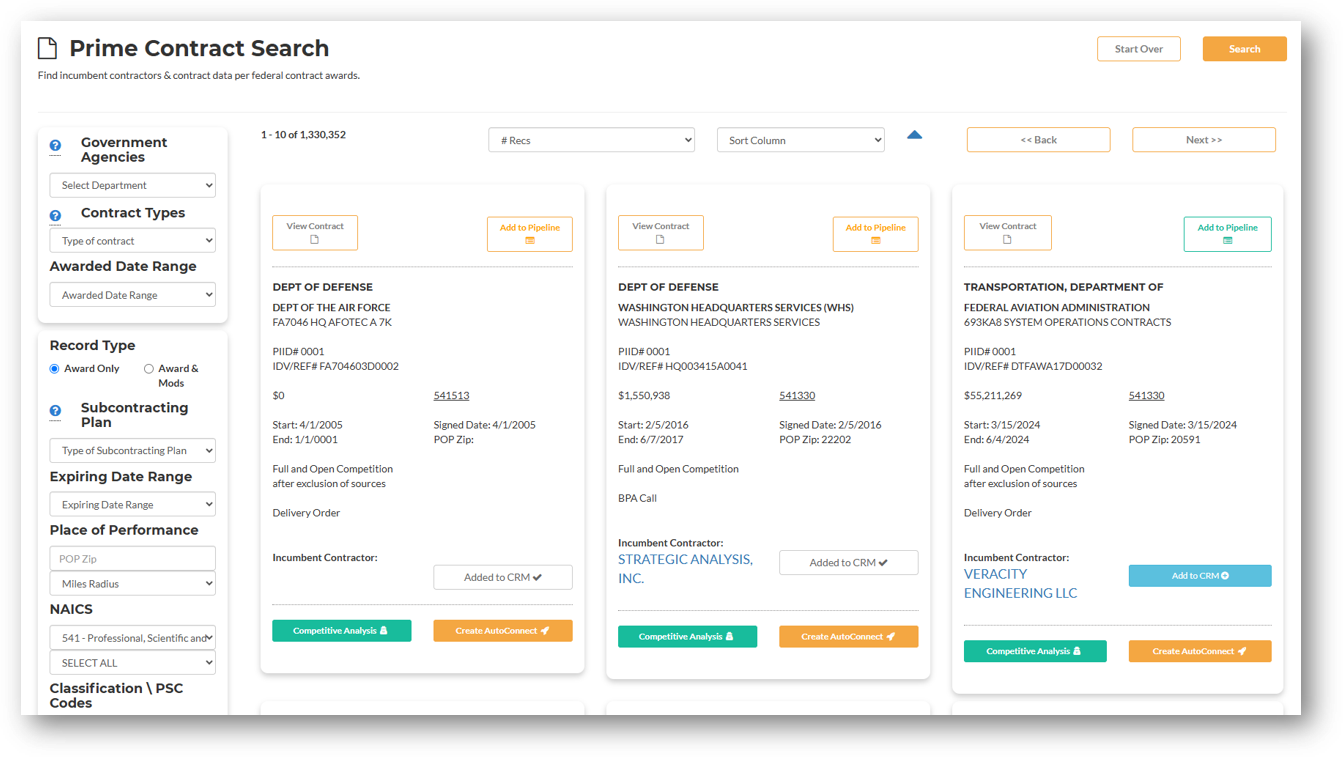 Discovery Contracts Preview